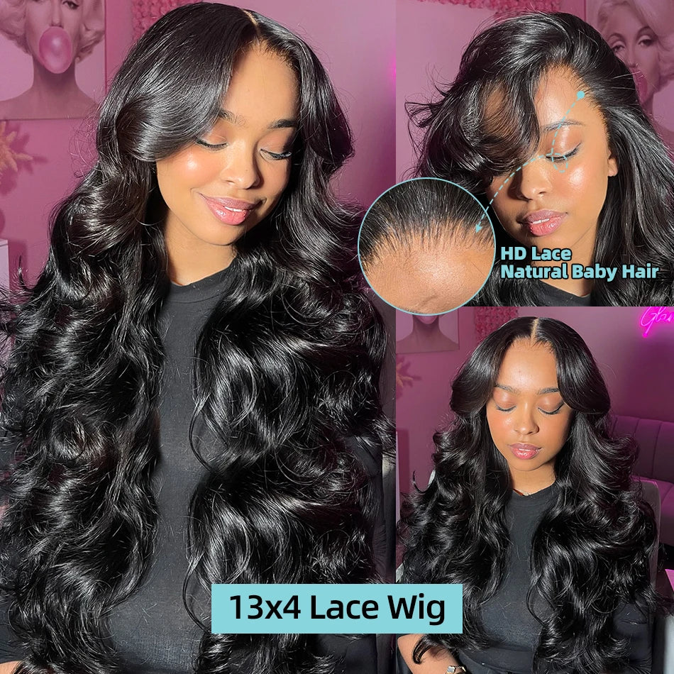 Body Wave HD Transparent Lace