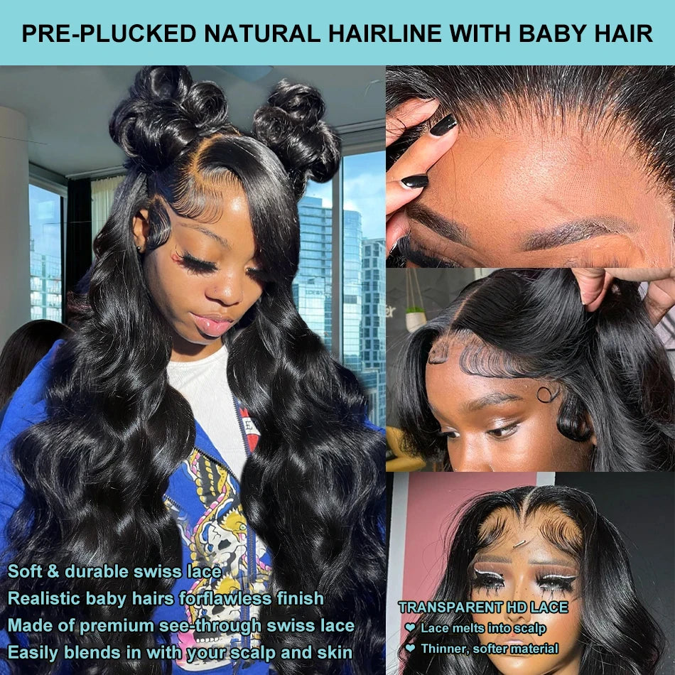 Body Wave HD Transparent Lace