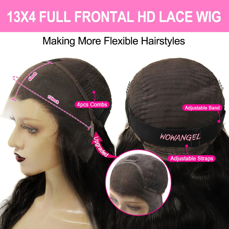 Angel Chocolate Brown Straight Wig